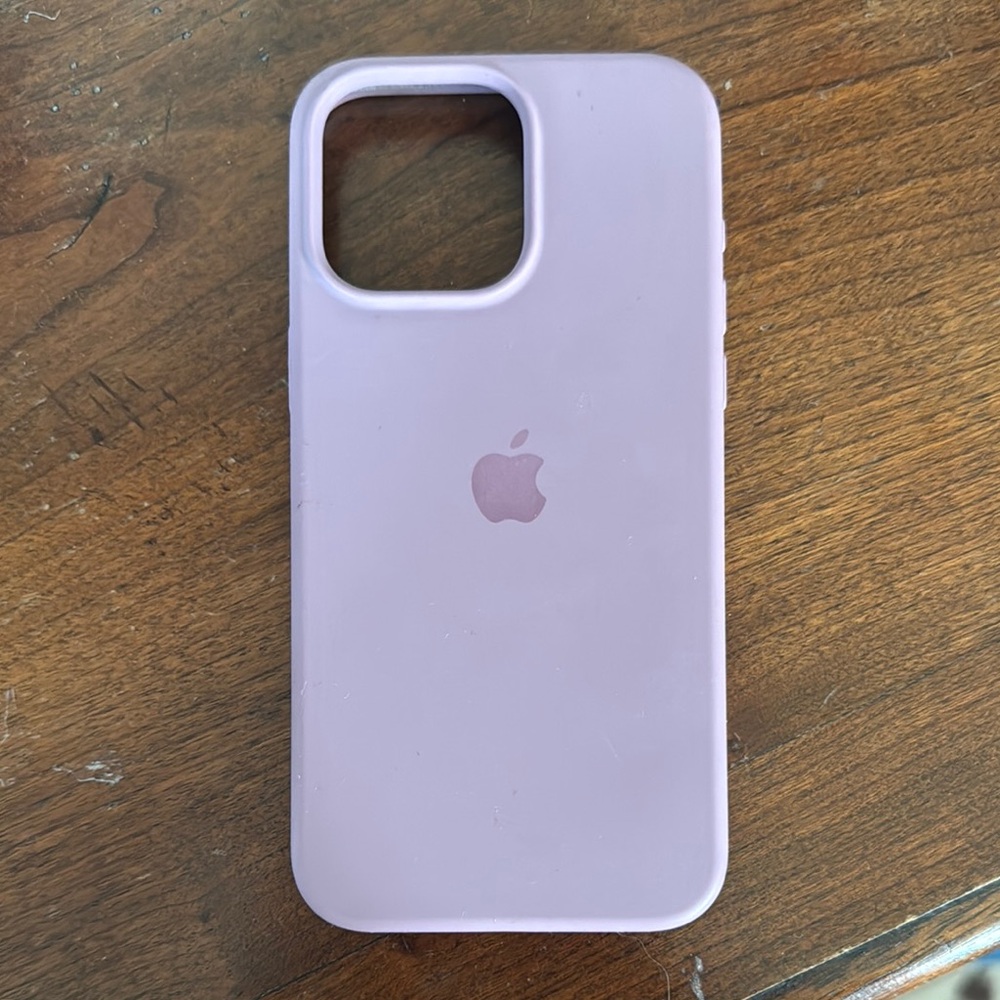Apple Purple Silicone iPhone Case
